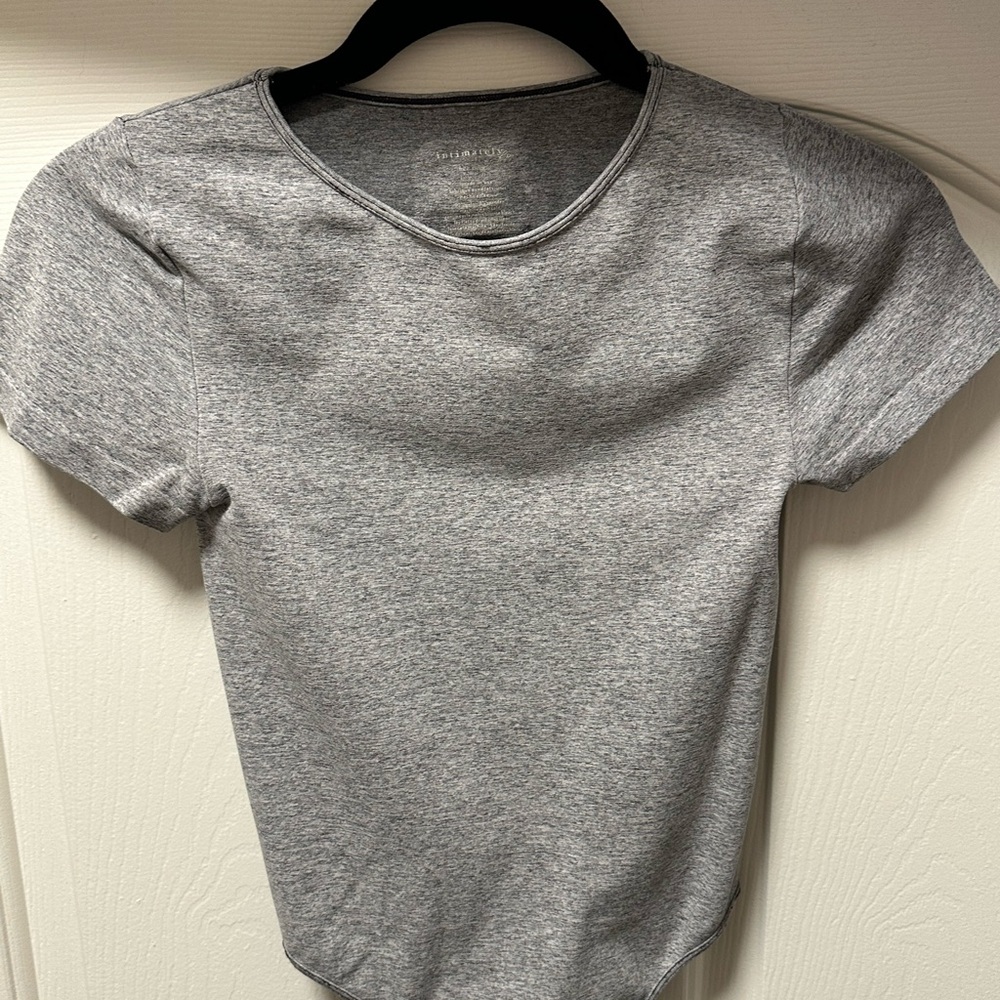 Gray Short Sleeve T-Shirt